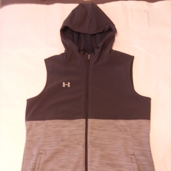 Under Armour Jackets & Blazers - Under Armour Womens Fleece Sleeveless Hoodie Vest